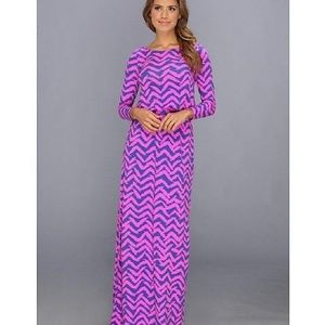 Lilly Pulitzer Pop Pink I Got Lucky Nigella Maxi